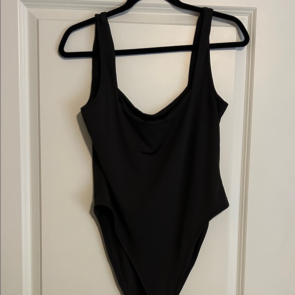 Black One-Piece Swimsuit